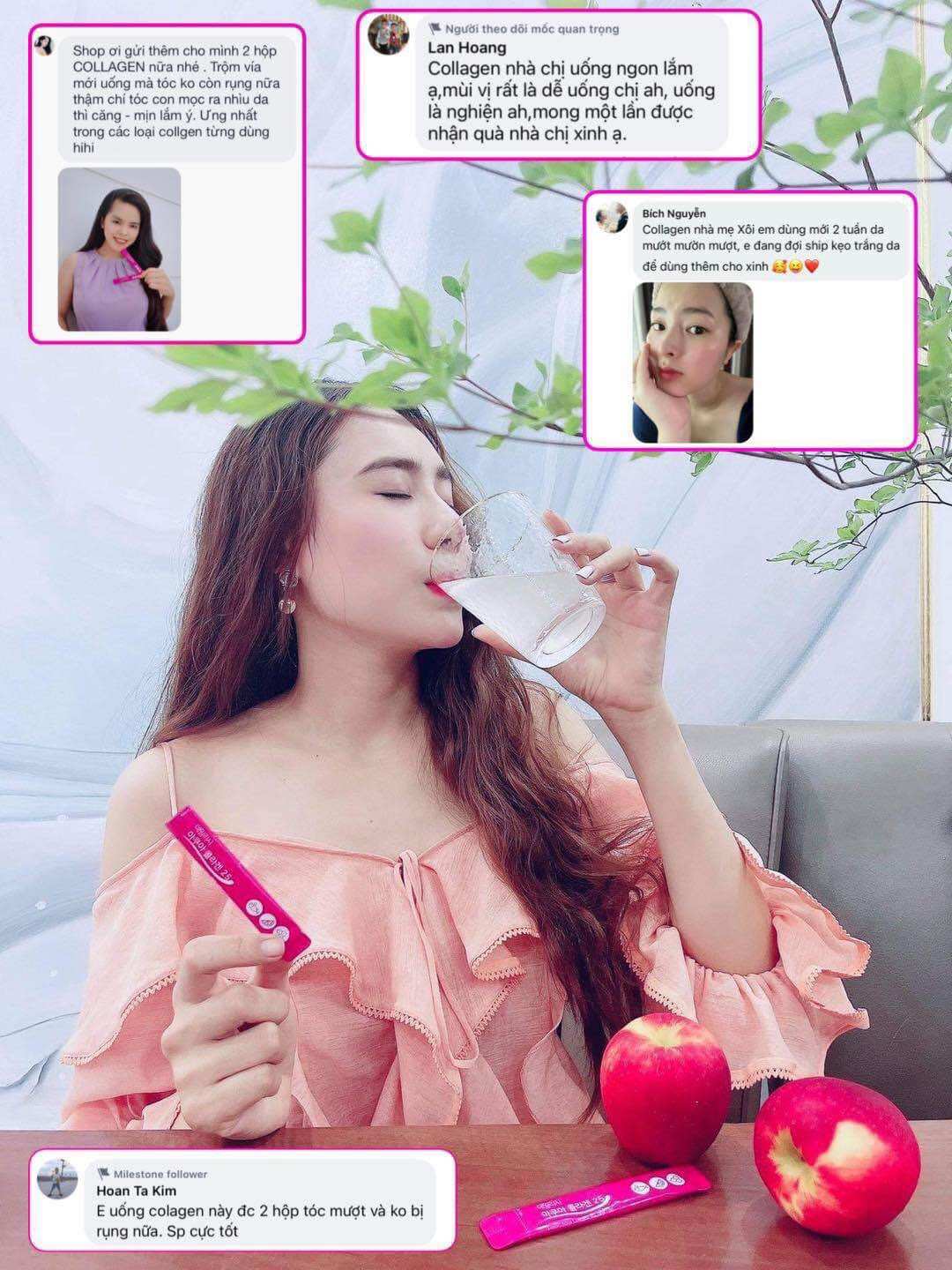 Collagen thuỷ phân Dailish chính hãng Hàn Quốc .