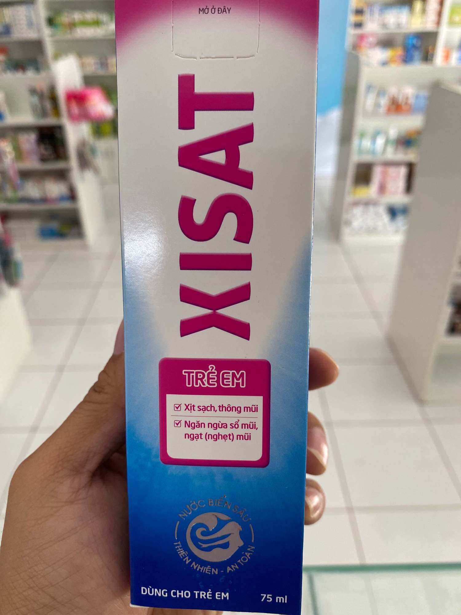 Xisat Xịt sạch Thông Mũi 75ml