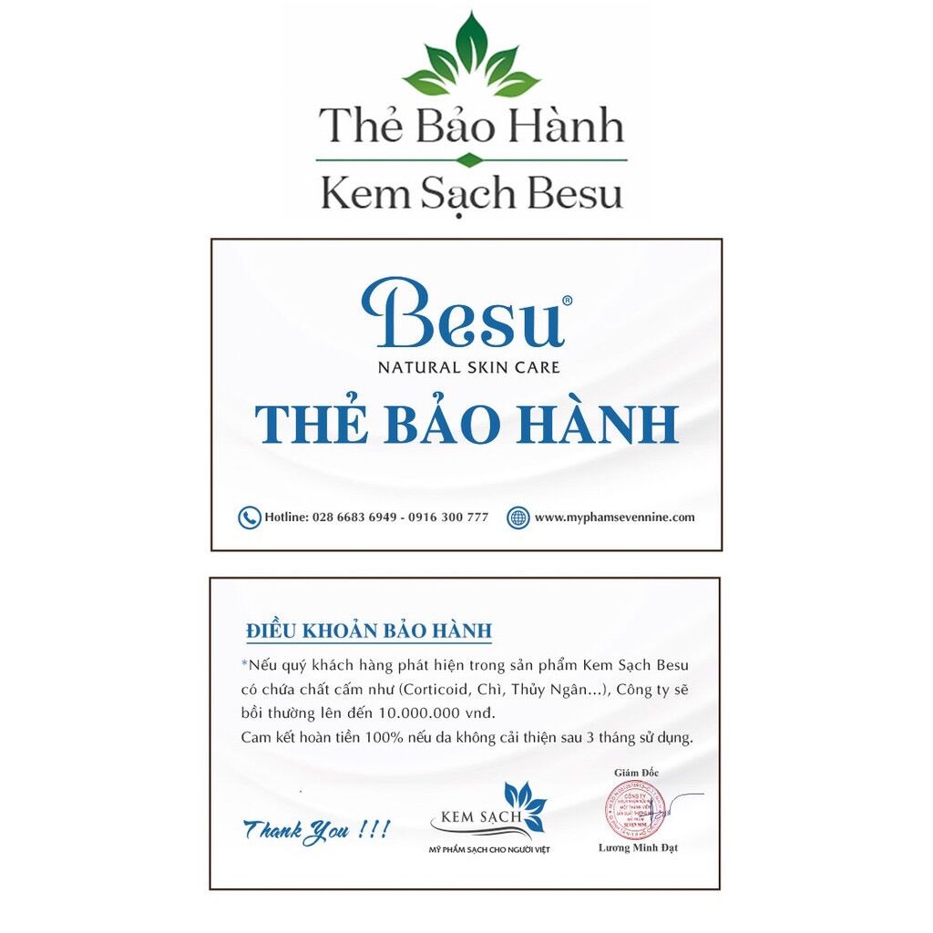 Kem Nám Tàn Nhang BESU