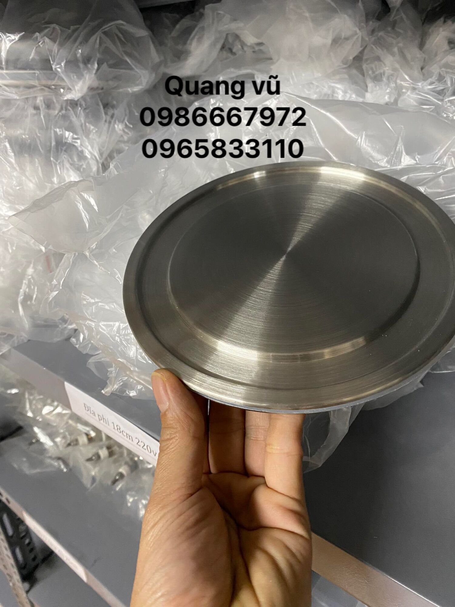 Mâm nhiệt ,đĩa nhiệt nồi phở phi 180 220v/3kw hàng chất lượng