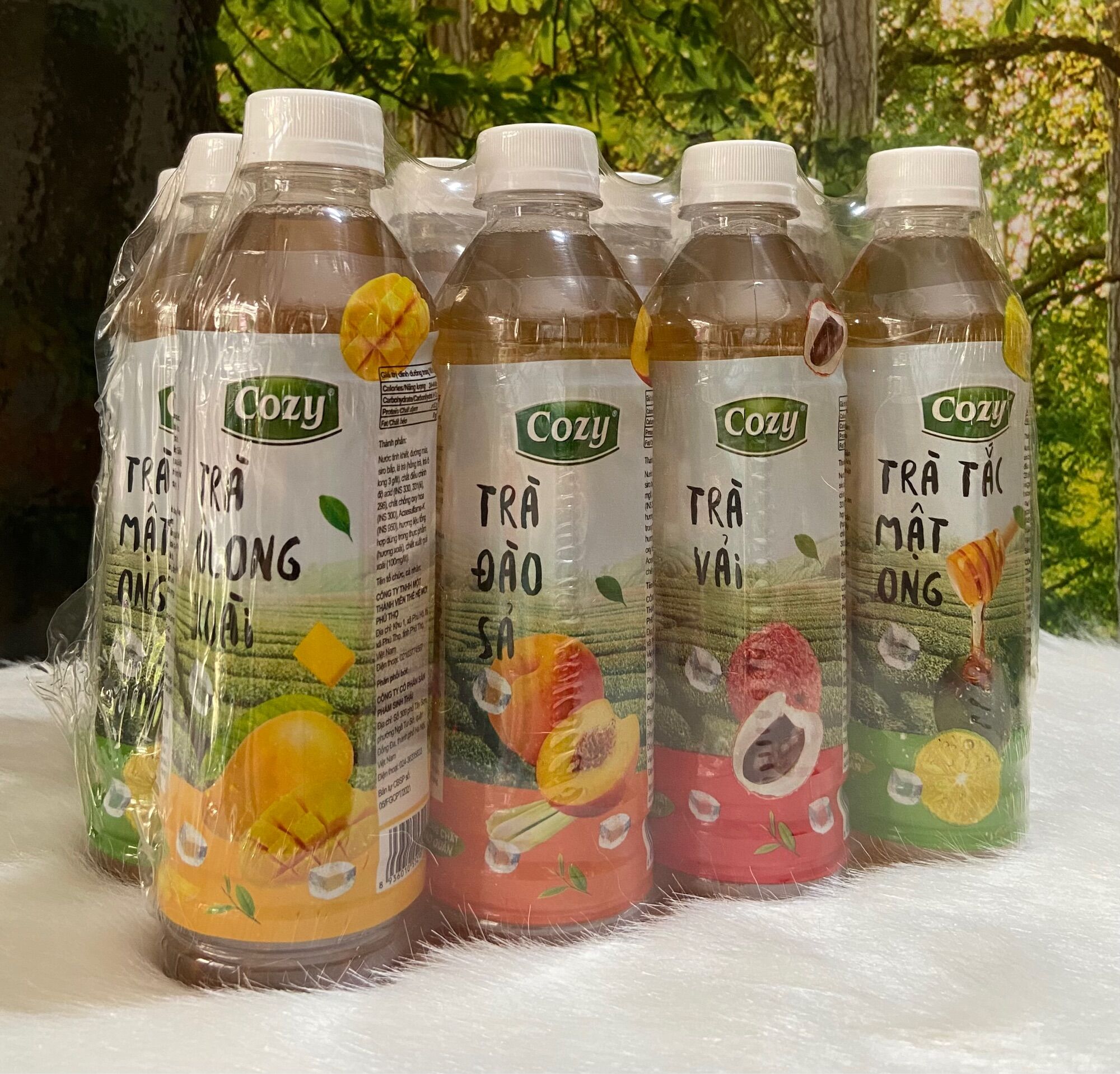 1 Lốc Trà Cozy 4 vị /4 Chai*350ml