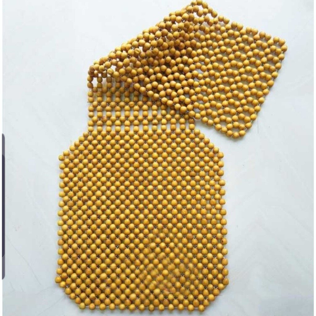 Lót ghế hạt gỗ thông -Bền đẹp thoáng mát