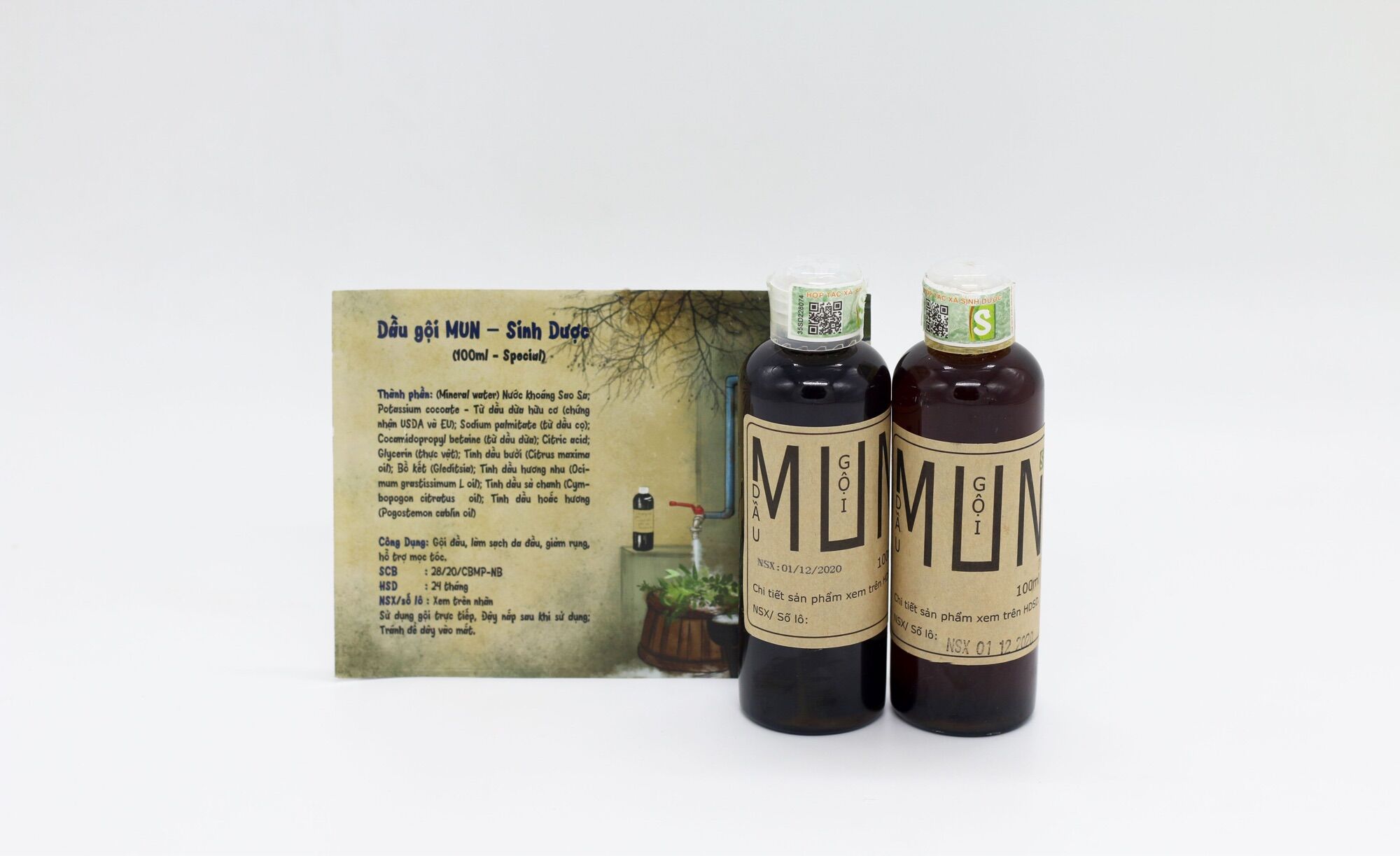 Dầu gội mun 100ml