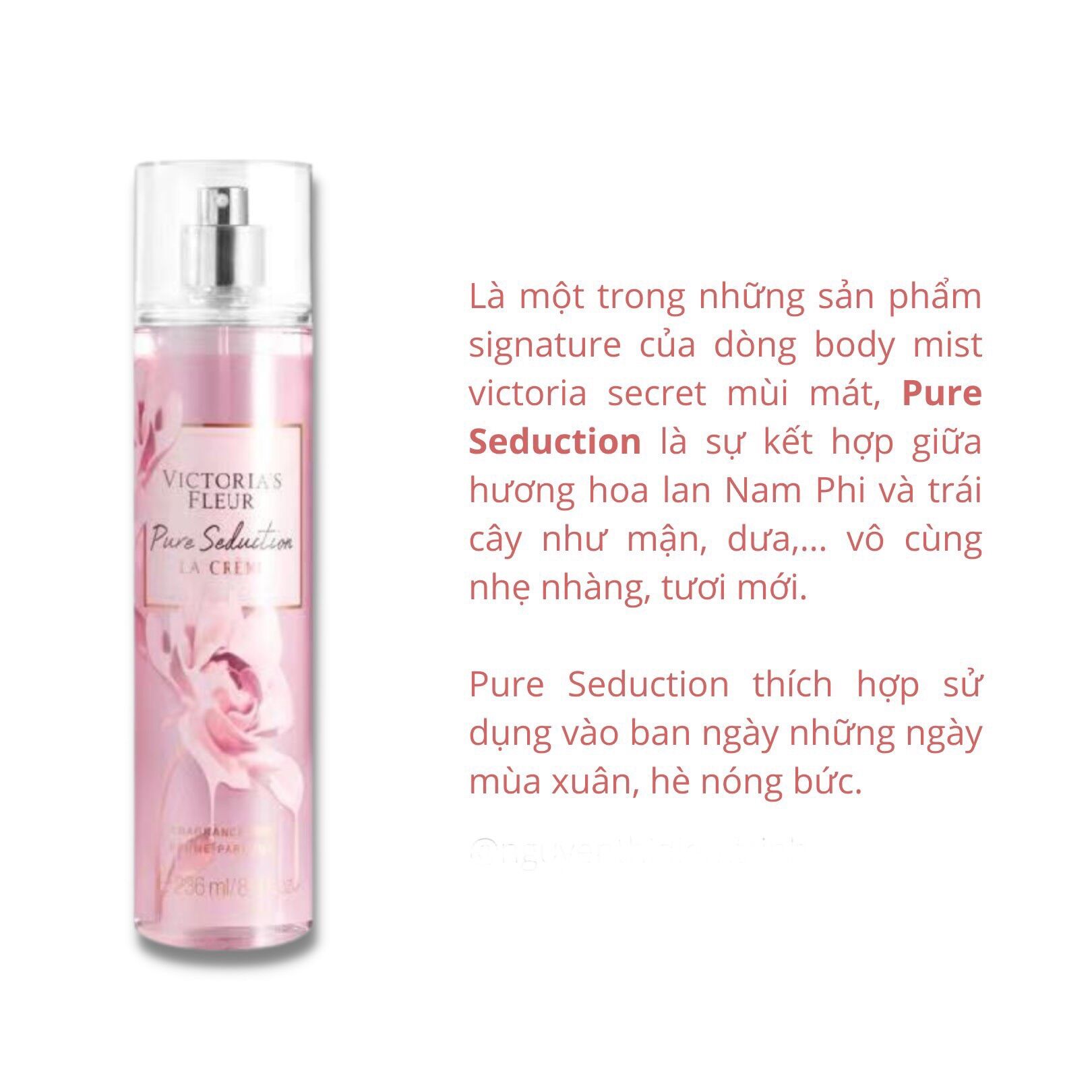 XỊT THƠM TOÀN THÂN BODY MIST FLEUR 236ml