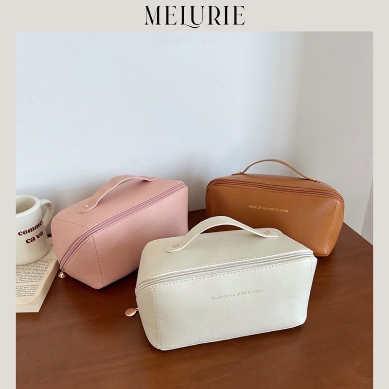 Túi đựng đồ makeup tiện dụng mang đi du lịch, đi chơi - melurie bag