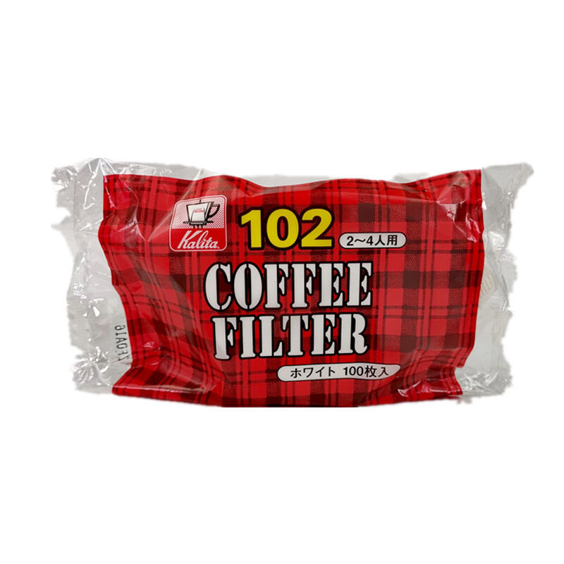 Japan Mola Sanyo Coffee Filter Paper Kalita Trapezoid Fan-shaped Filter Paper Fibrilia Filter Paper 101/102 Filter Paper
