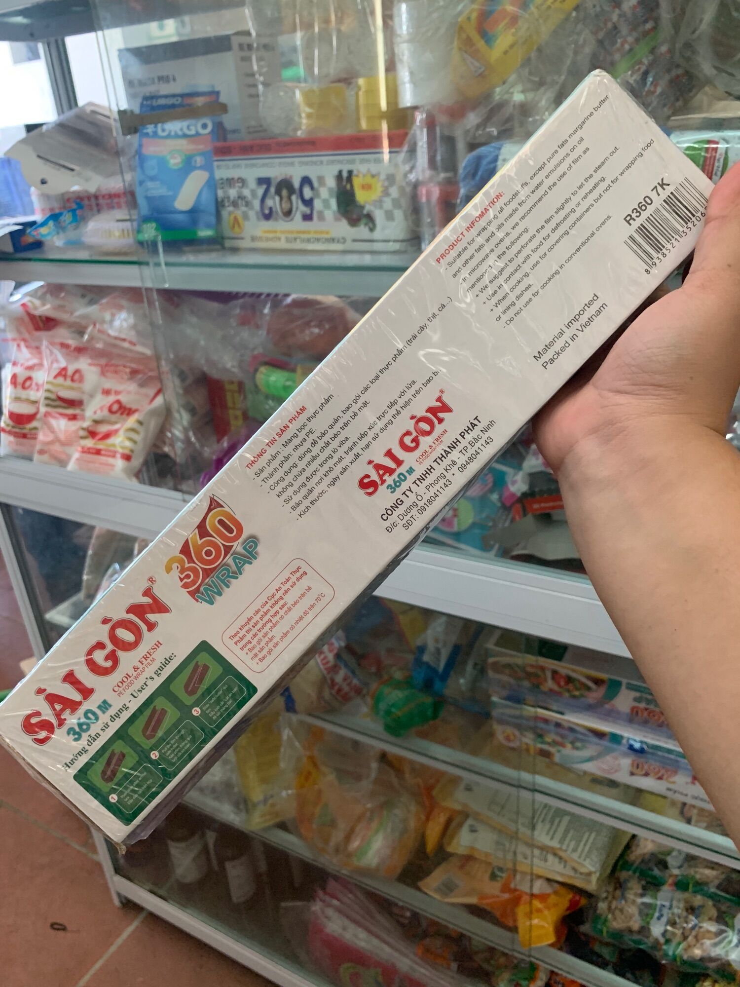 MÀNG BỌC THỰC PHẨM SÀI GÒN 360