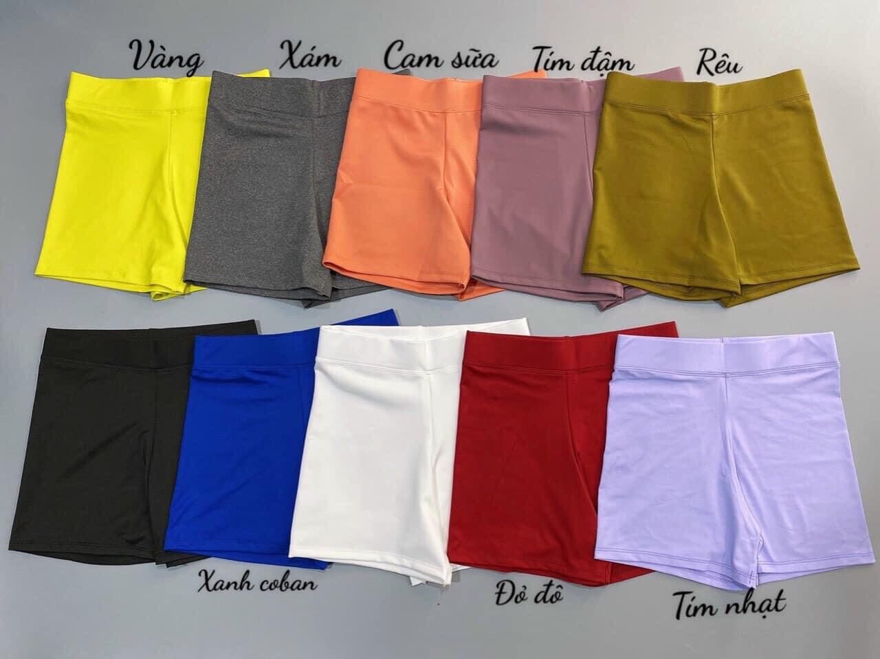 [Hàng Loại 1 giá cực tốt] Quần short thun nữ trơn chất thun co giãn thoải mái phù hợp tập luyện thể thao