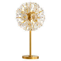 MOON SHADOW | Modern Luxury Crystal Bedside Lamp