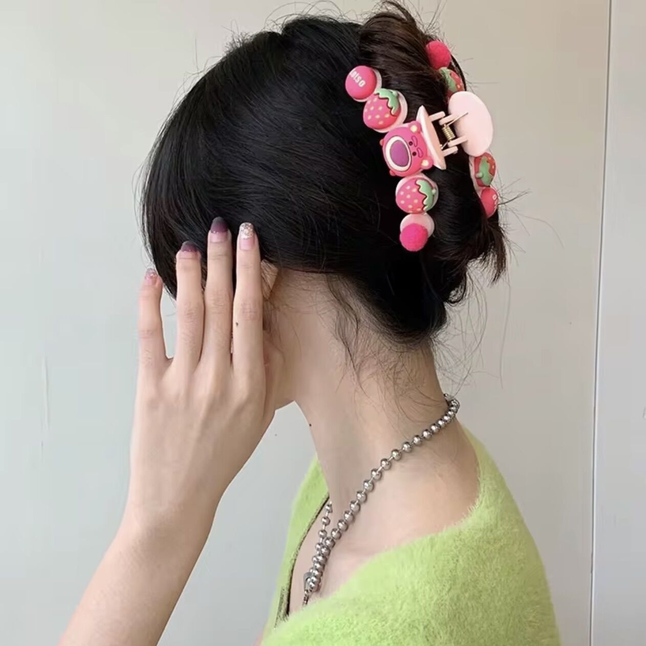 KẸP TÓC GẤU DÂU LOTSO
