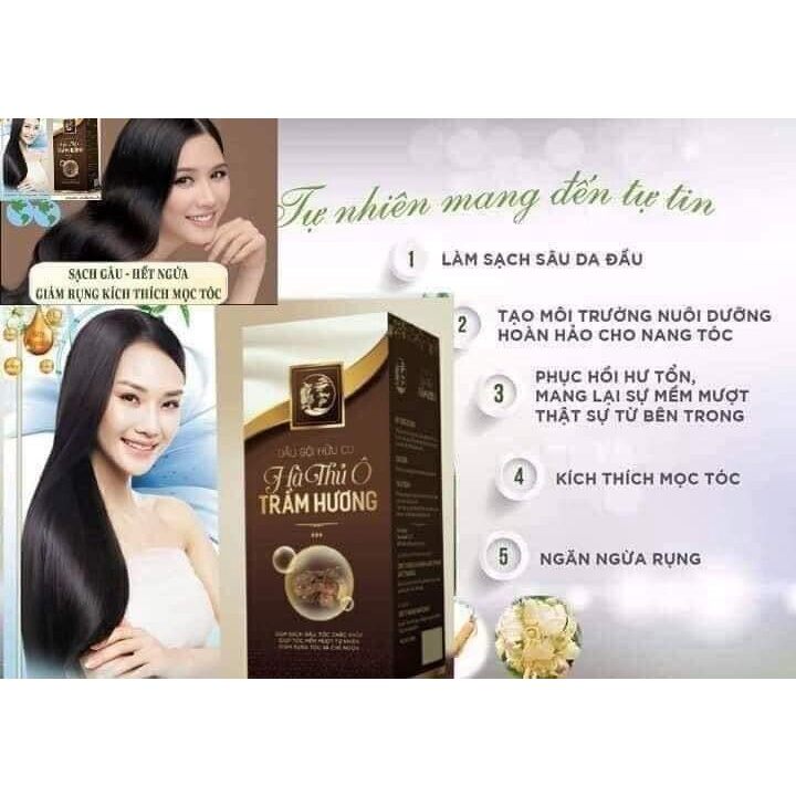 dầu gội Hà thủ ô trầm hương (300ml)