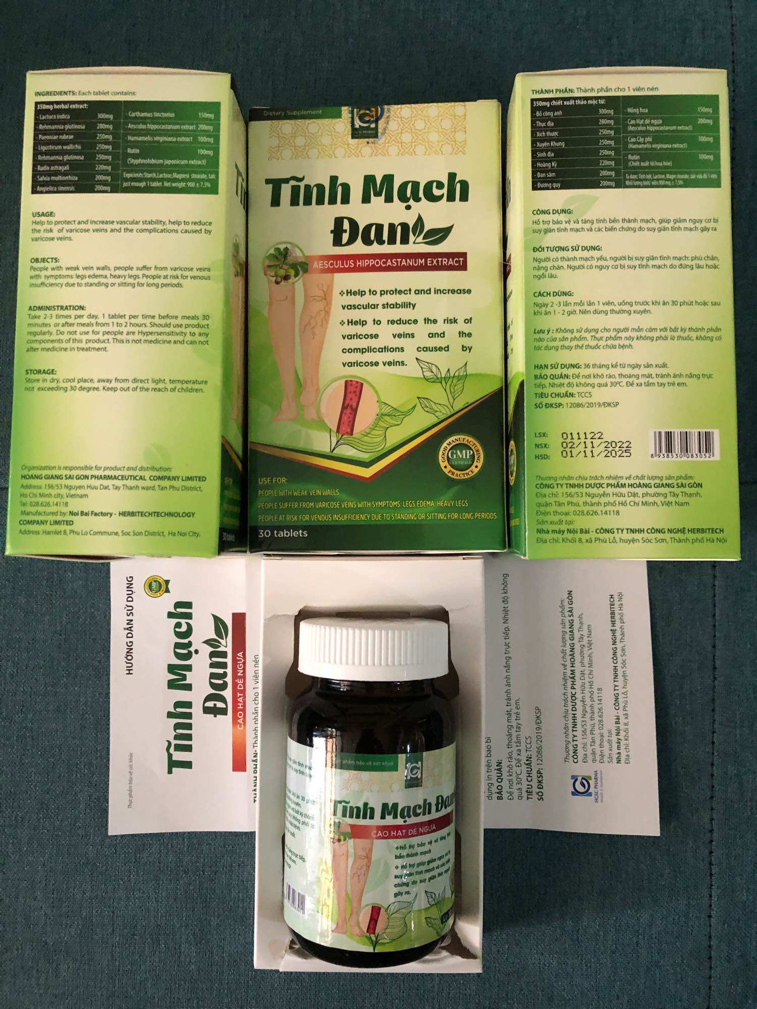 Viên Giảm Tĩnh Mạch Đan
