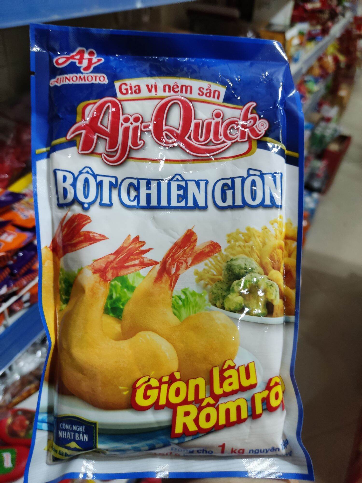 Bột chiên giòn hải sản Aji-quick 150g