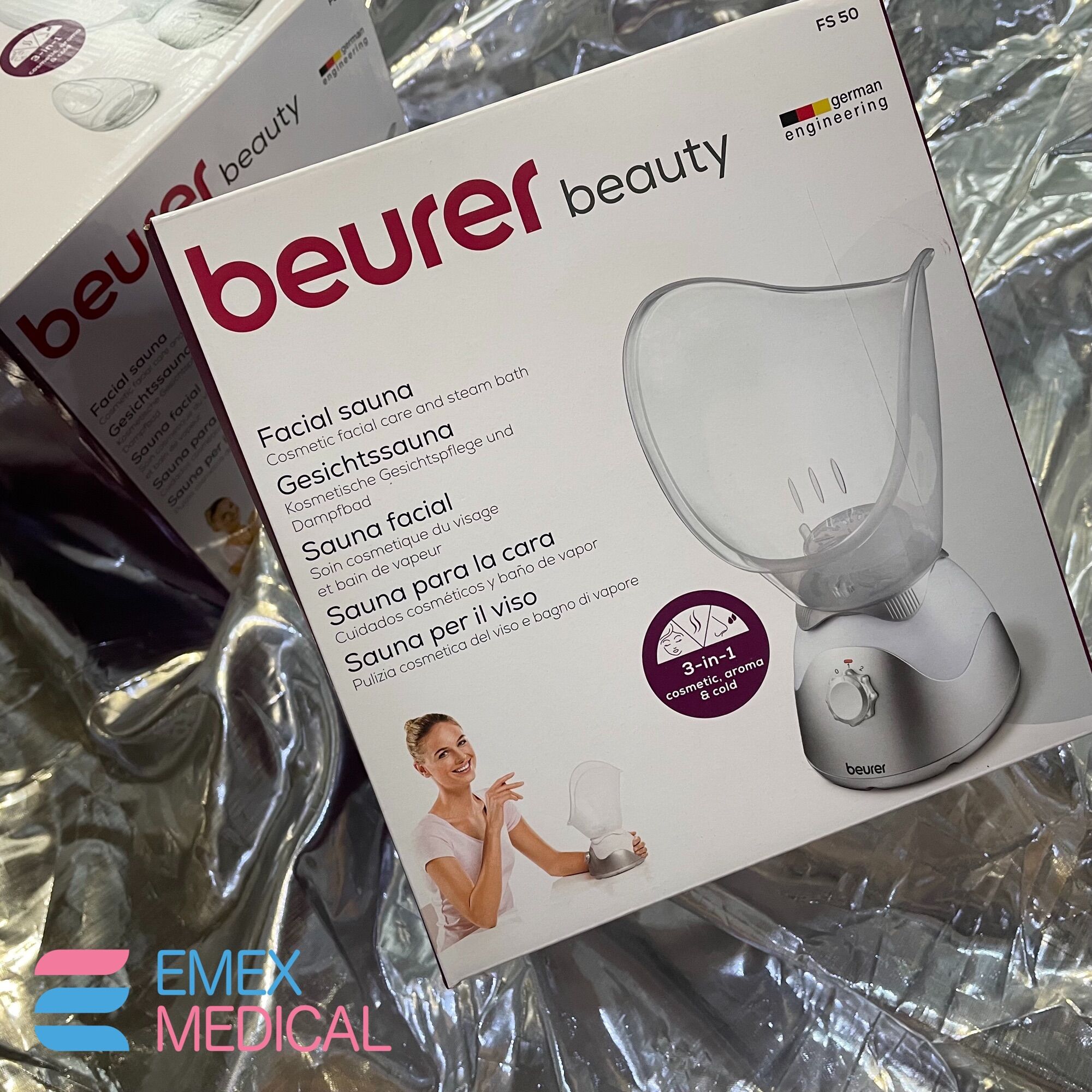 Máy xông da mặt Beurer FS50