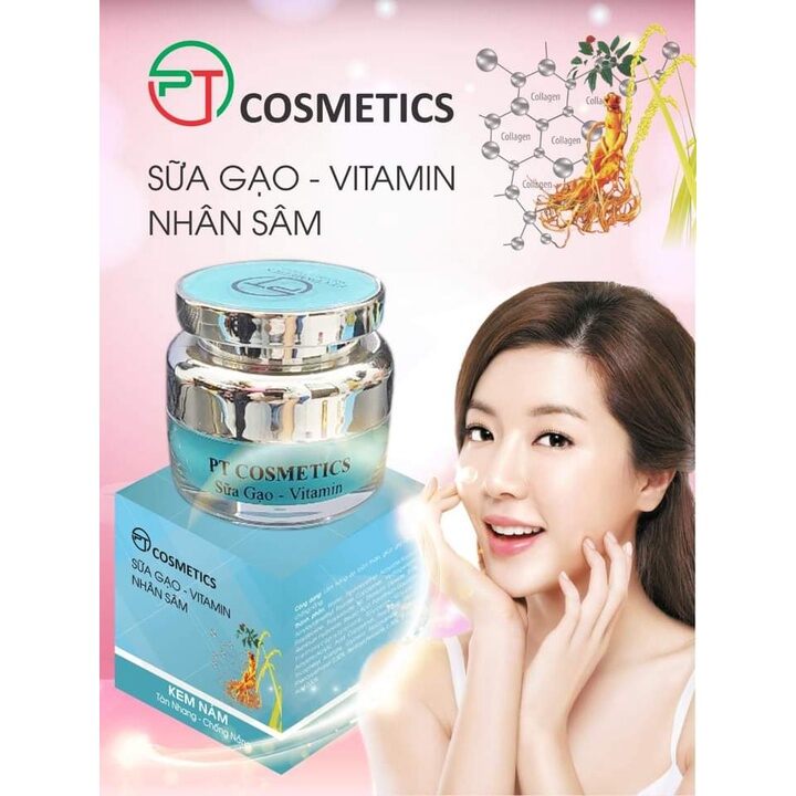 Kem Nám tàn nhang chống nắng sữa gạo vitamin nhân sâm TP Cosmetics