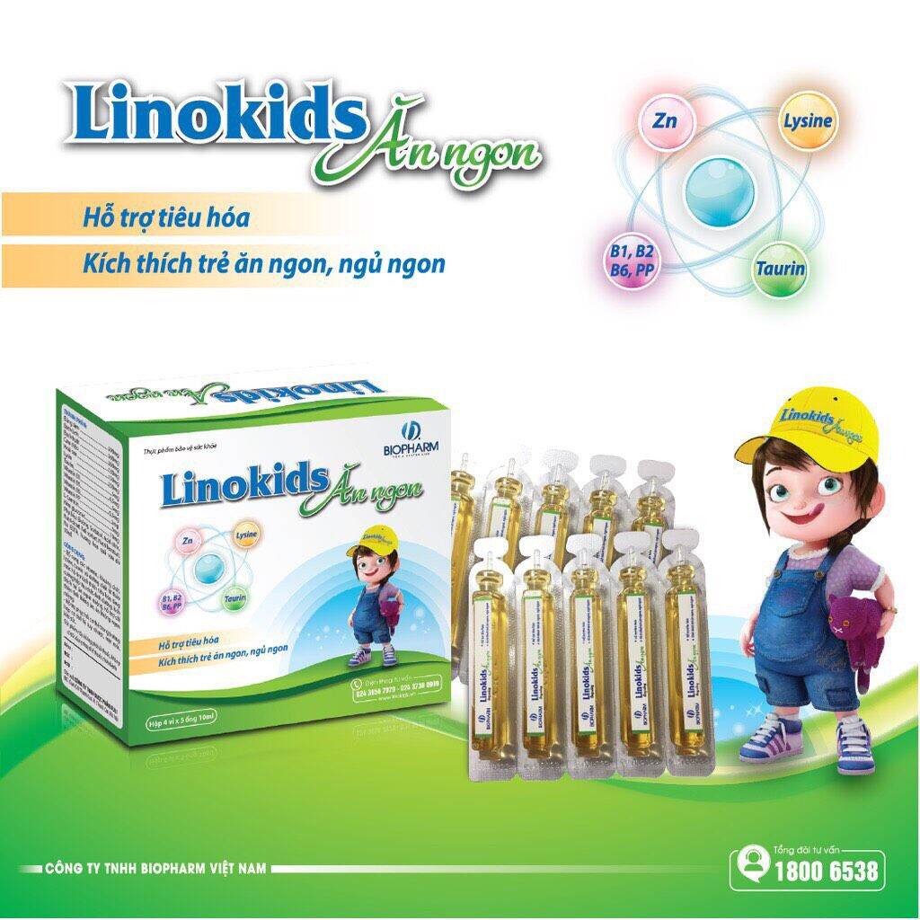 Linokids Ăn ngon bé hết biếng ăn ngay