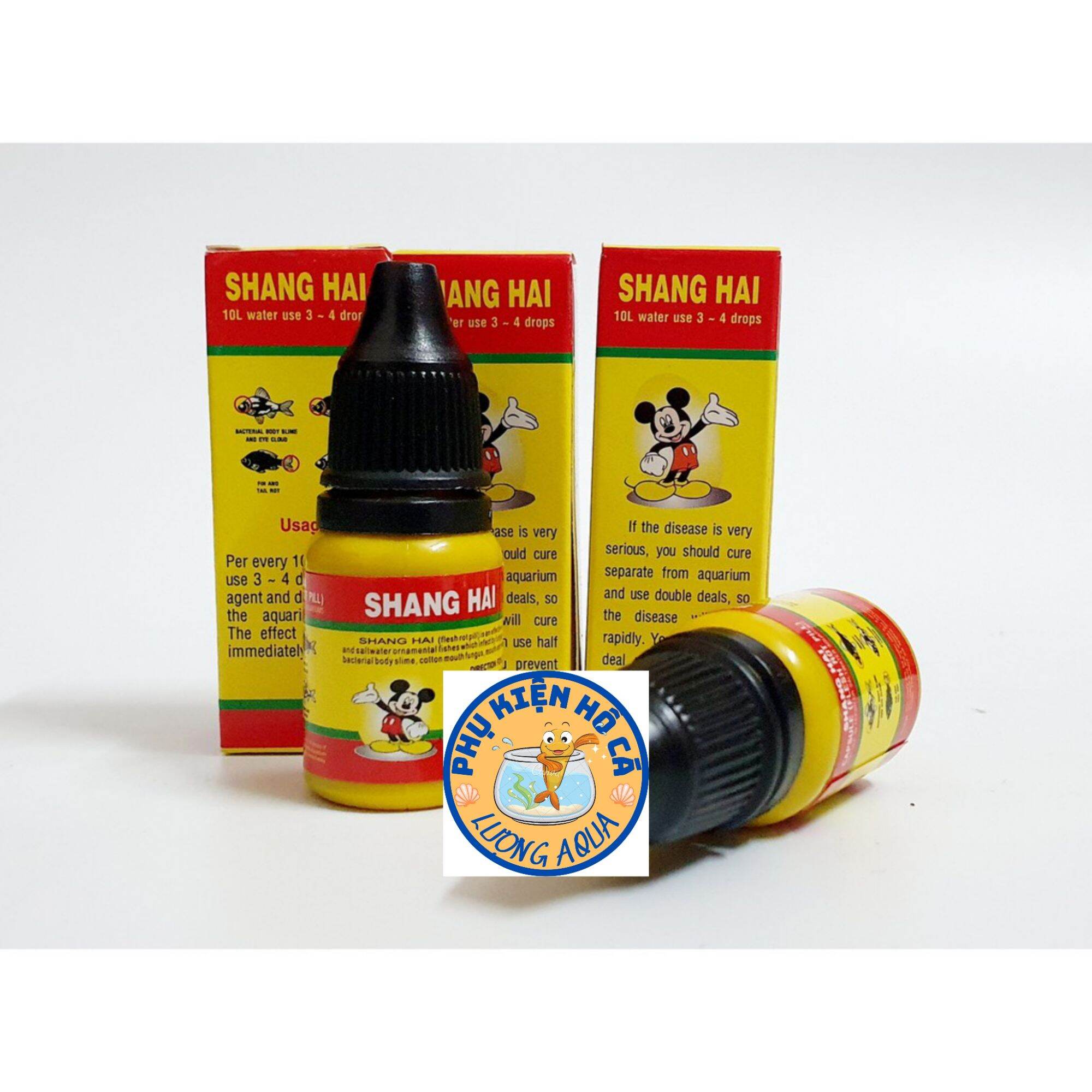 Shanghai dung dịch xử lý nấm bệnh và các bệnh nhẹ cho cá