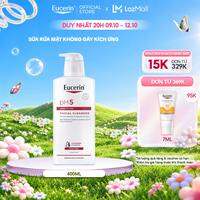 Sữa Rửa Mặt Cho Da Nhạy Cảm Eucerin PH5 Facial Cleanser 400ml