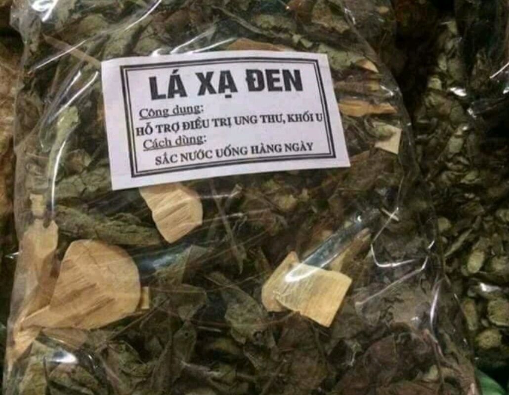 Xạ đen khô 500g