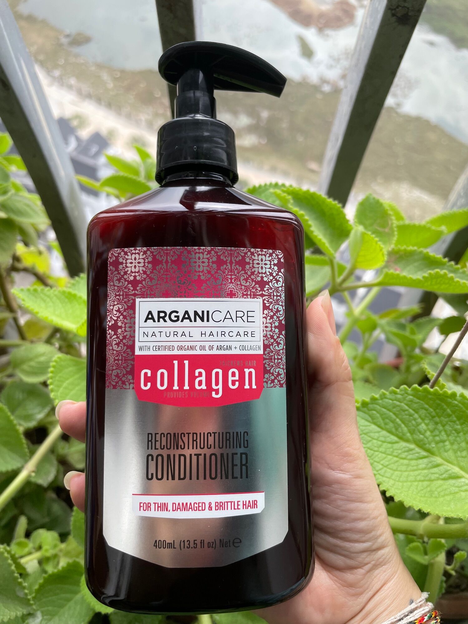 Cặp dầu gội + xả Argancare collagen, thơm, mềm, mượt tóc
