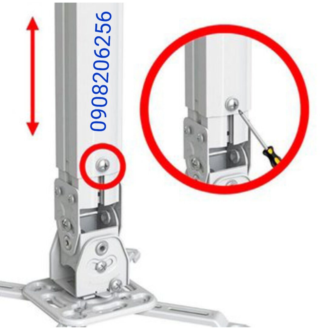 Giá treo máy chiếu 60cm xoay 360 độ (hàng cao cấp)