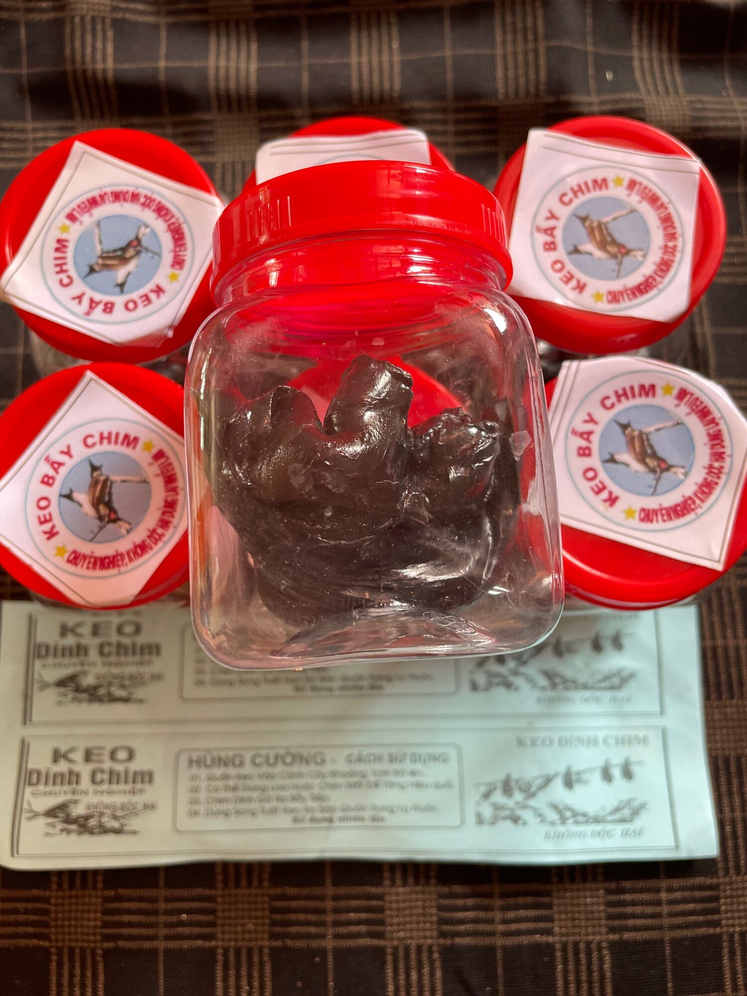 Keo bẫy chim ( combo 2 lọ )