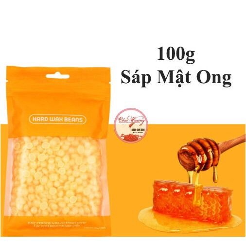 100g Sáp wax lông hard beans cao cấp