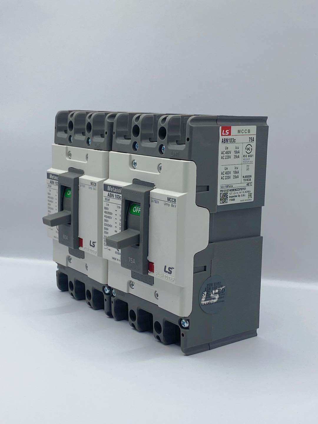 ATTOMAT Át khối 3 pha mccB LS 3P ABN 100A