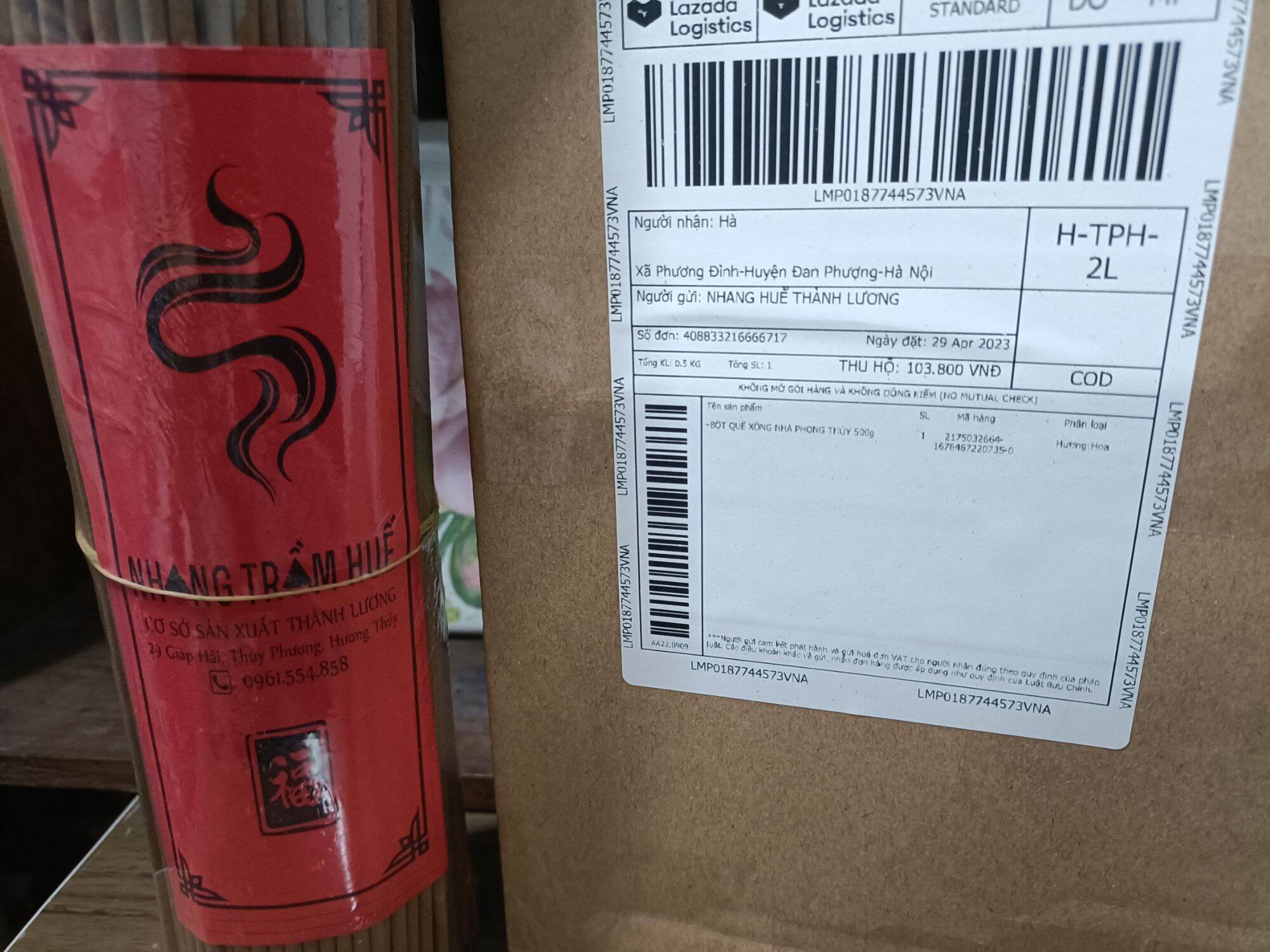 NHANG TRẦM HUẾ CAO CẤP 500g