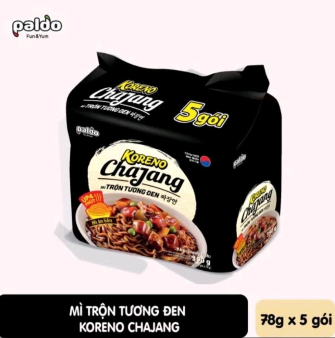 👉👉👉 1 THÙNG] MÌ TRỘN TƯƠNG ĐEN KORENO CHAjANG