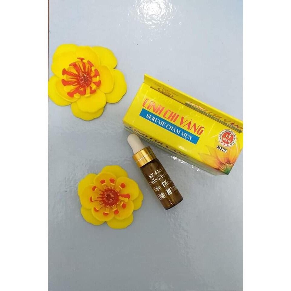 Serum mụn Linh Chi Vàng