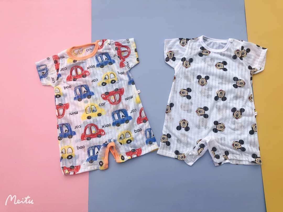 [XẢ HÀNG] BODY ĐÙI COTTON GIẤY CHO BÉ SƠ SINH