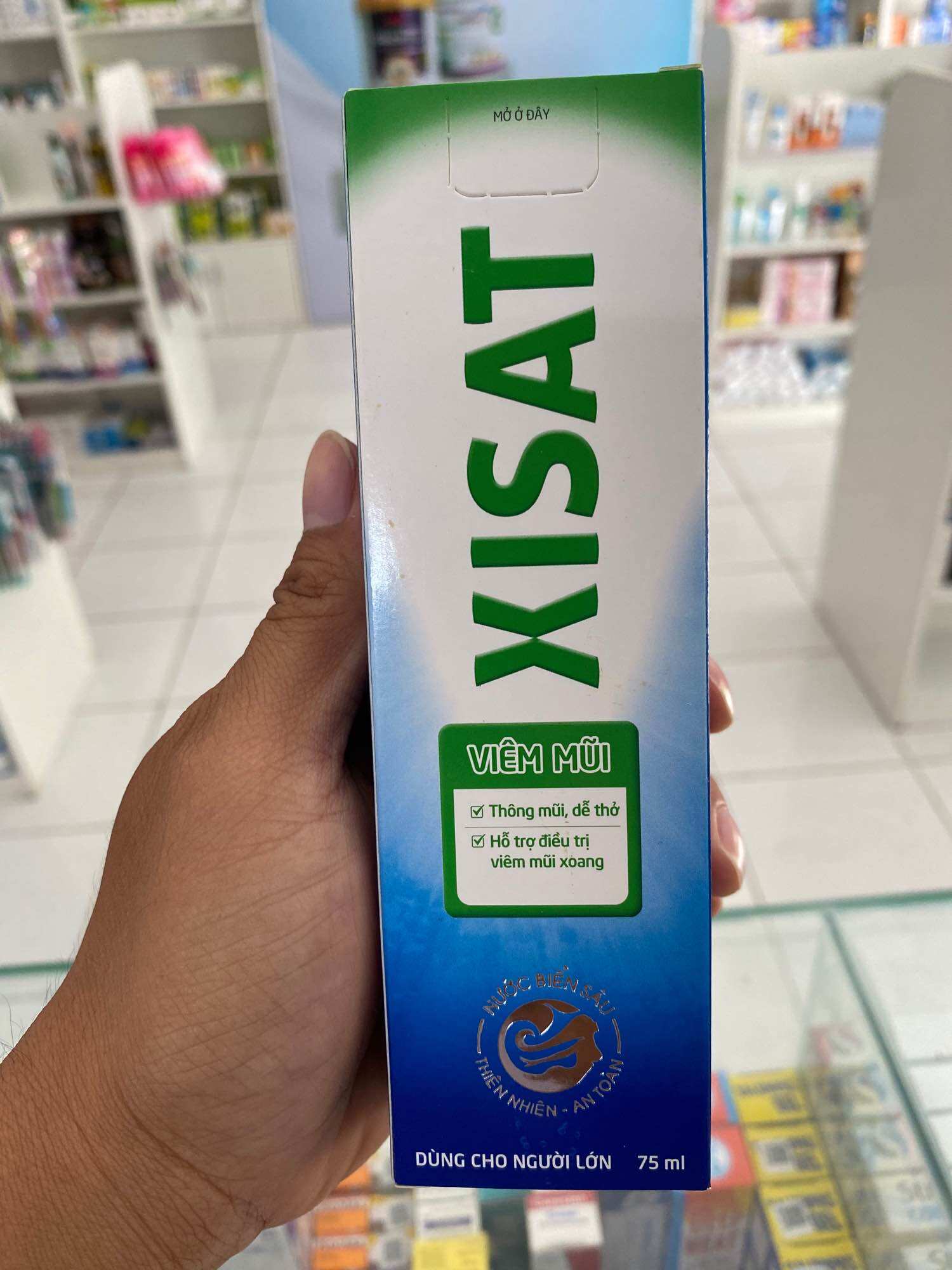 Xisat Xịt sạch Thông Mũi 75ml