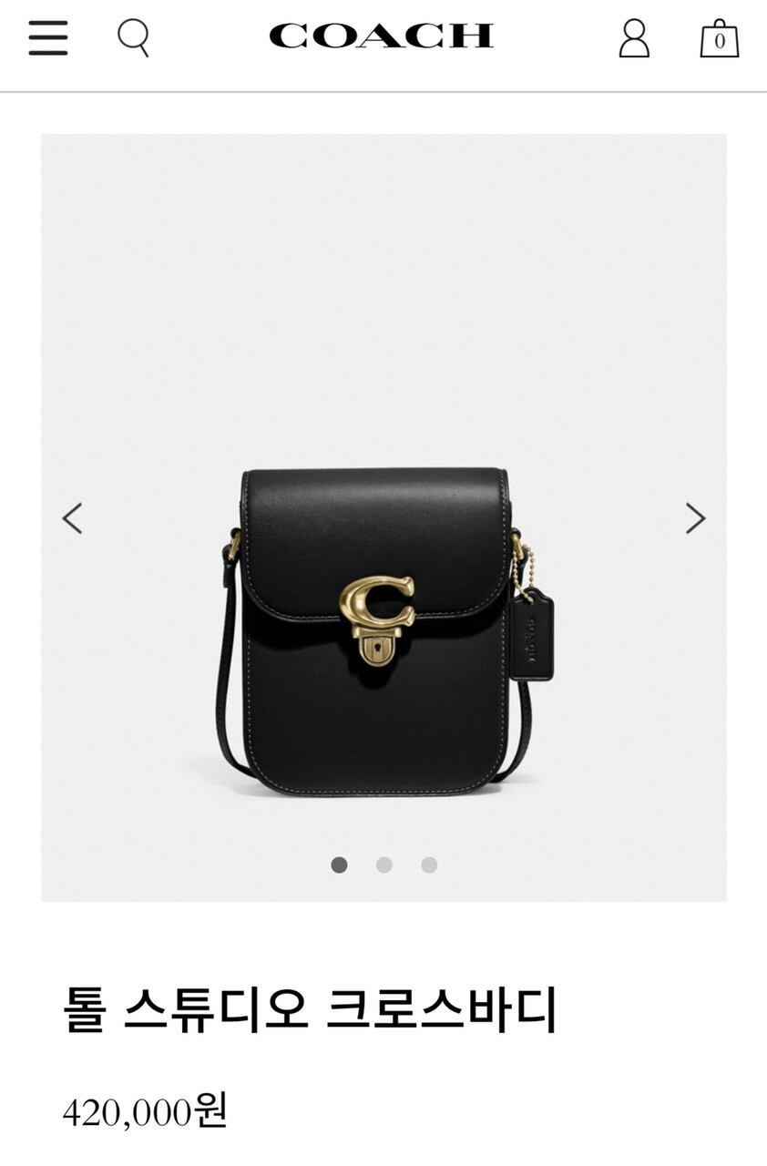 New coach- 📱📱 - tall studio crossbody ca057 chuẩn xịn