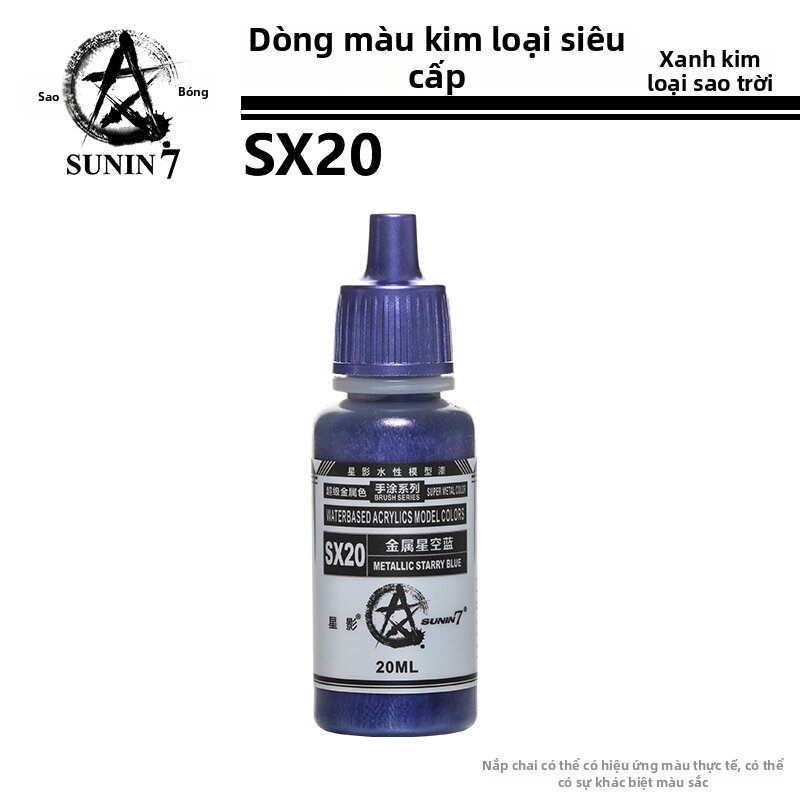 Sơn Màu Kim Loại Siêu Đẹp Cho Mô Hình Gundam 20ml