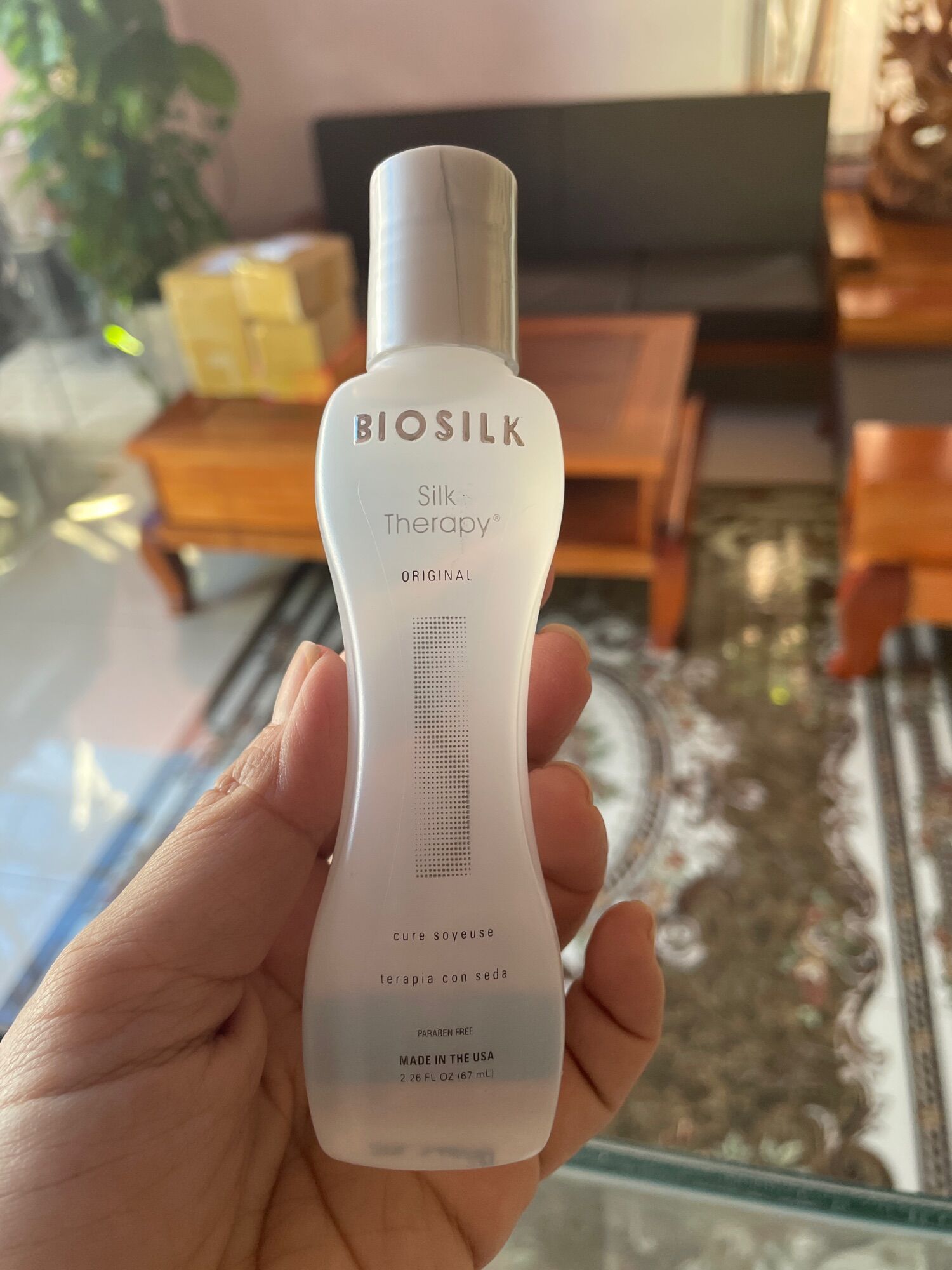 (Tự nhập️ có Bill) Tinh dầu dưỡng tóc Biosilk therapy Serum