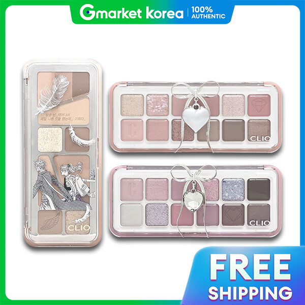 Clio | Bảng Phấn Mắt Pro Eye Palette Air Màu Sắc Mỏng Nhẹ Tự Nhiên