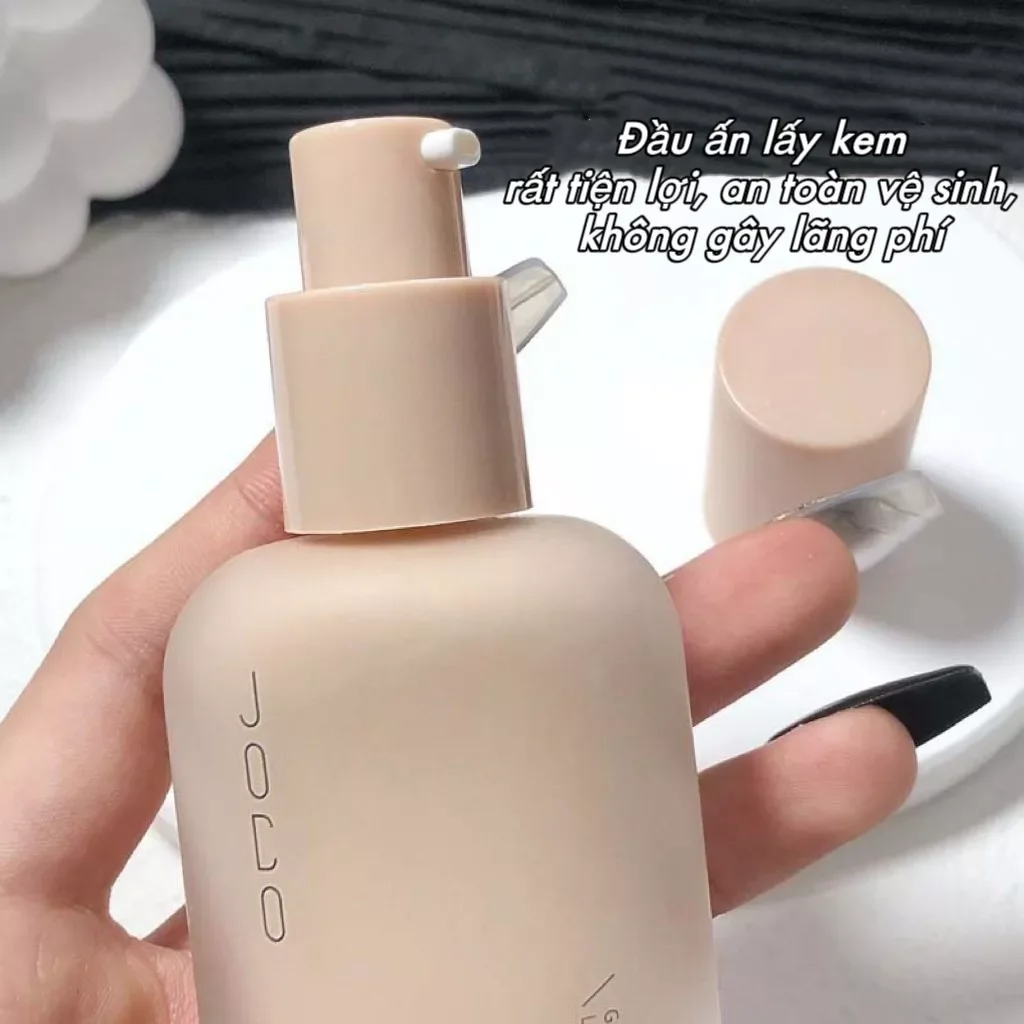 JOCO kem nềm che khuyết điểm dạng lỏng siêu dưỡng ẩm mịn