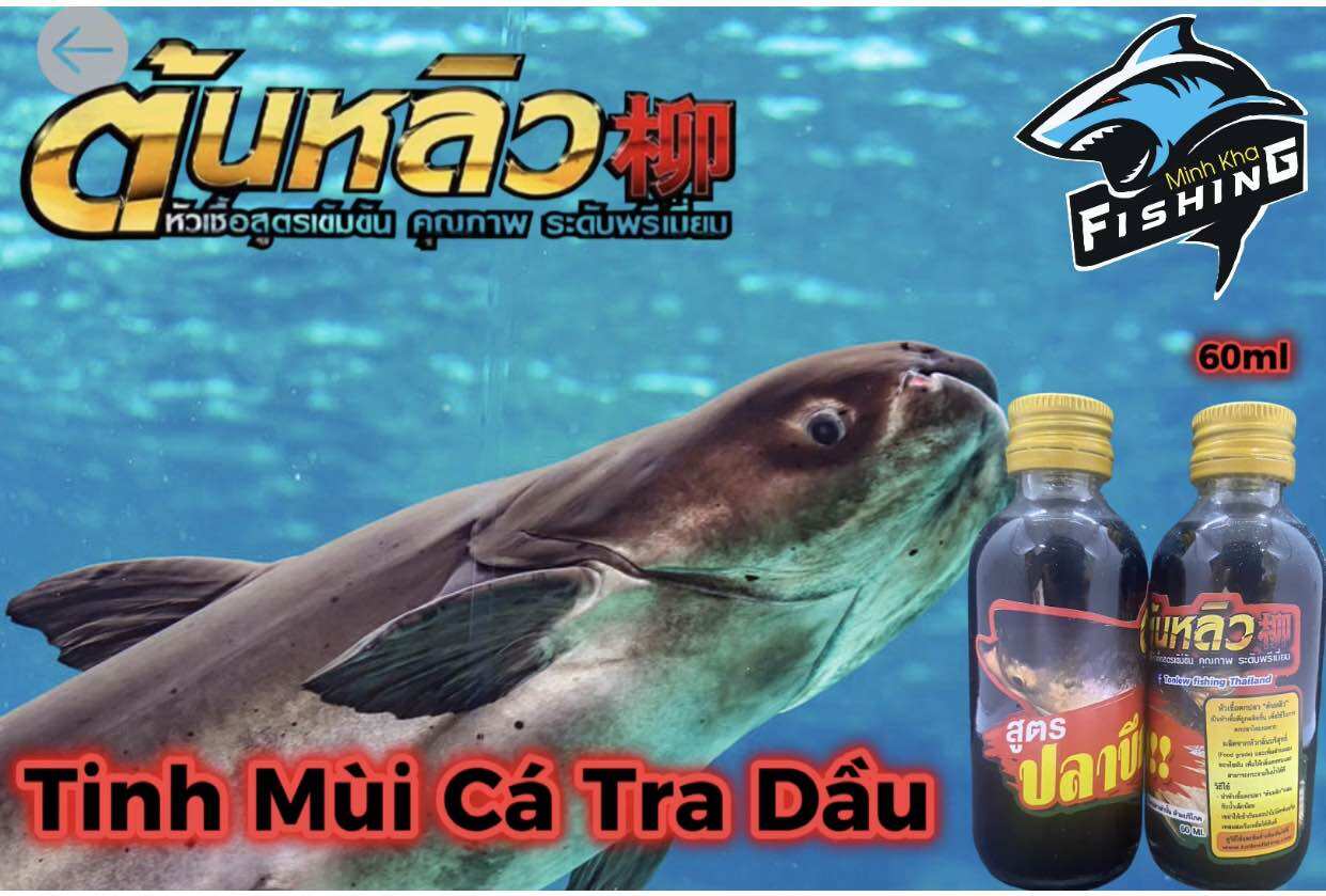 Tinh mùi cá tra dầu 60ml