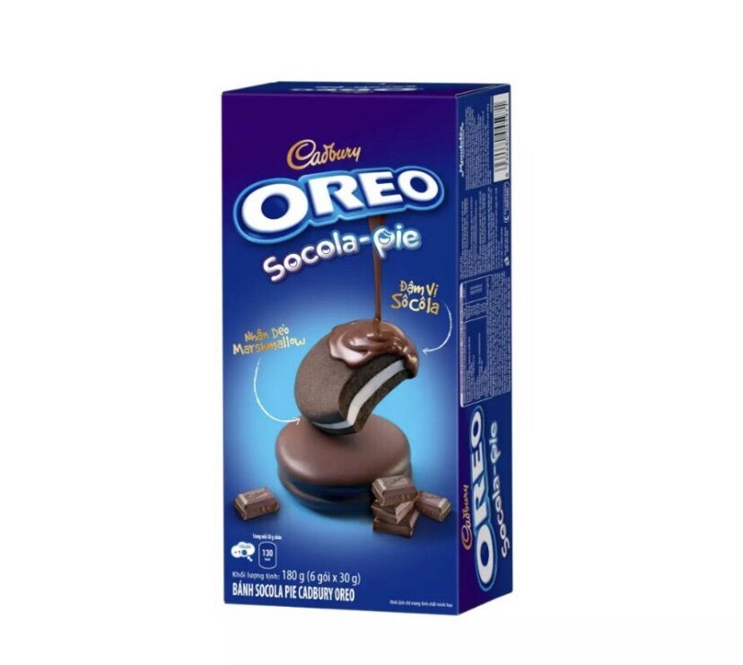 COMBO 6 CÁI BÁNH OREO-PIE PHỦ SOCOLA