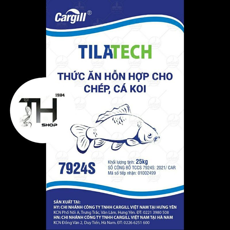[Sỉ] 10kg Cargill 7924S dành cá Chép▪︎ cá Koi