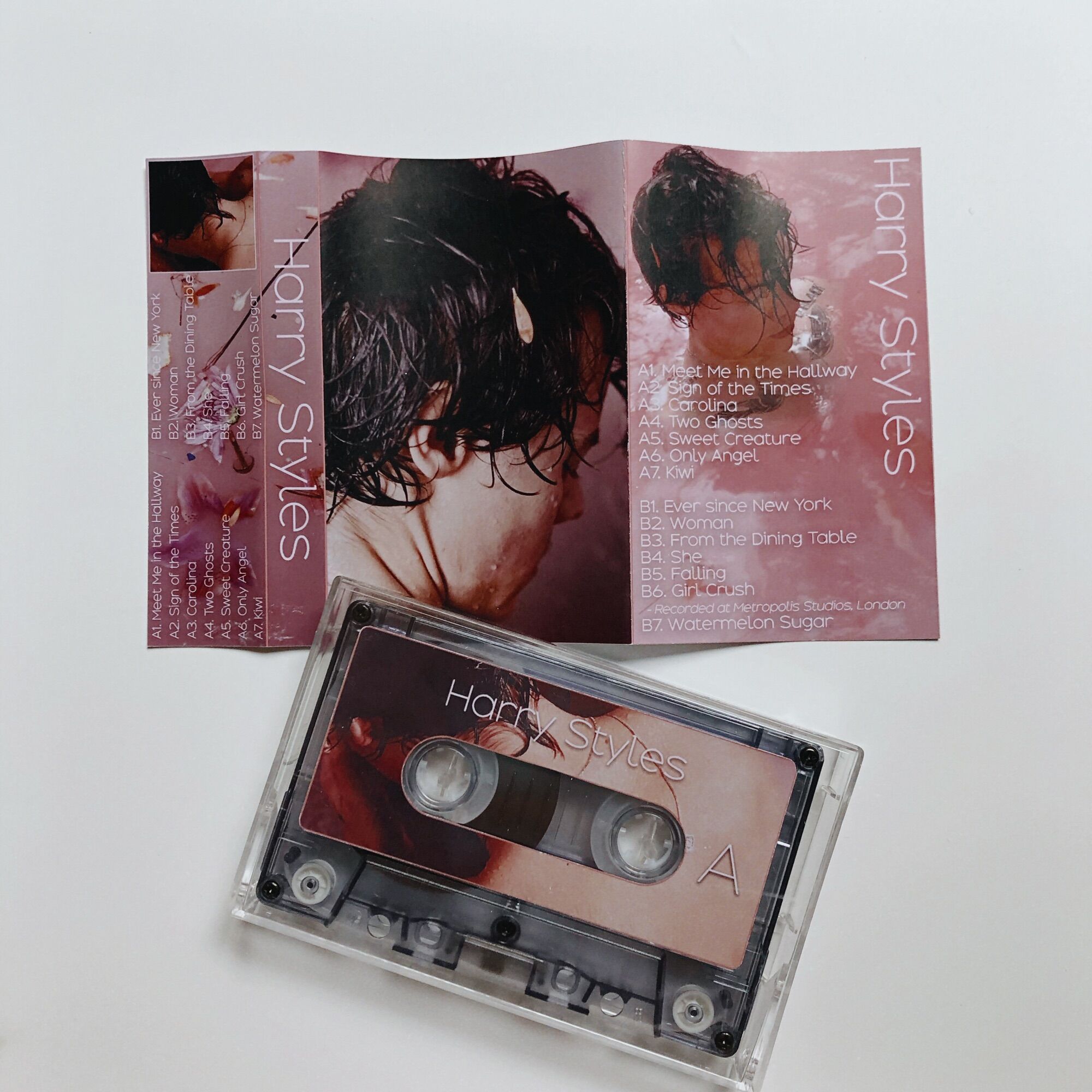 Băng Cassette Harry Styles Màu Trong Suốt