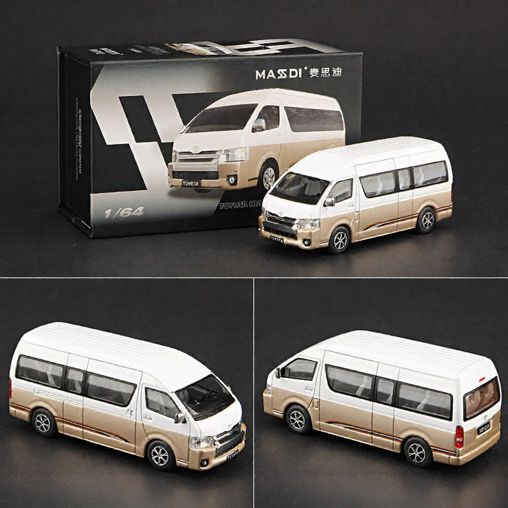 MASSI | Mô Hình Hợp Kim Toyota Land Cruiser Tỷ Lệ 1:64 Màu Đen