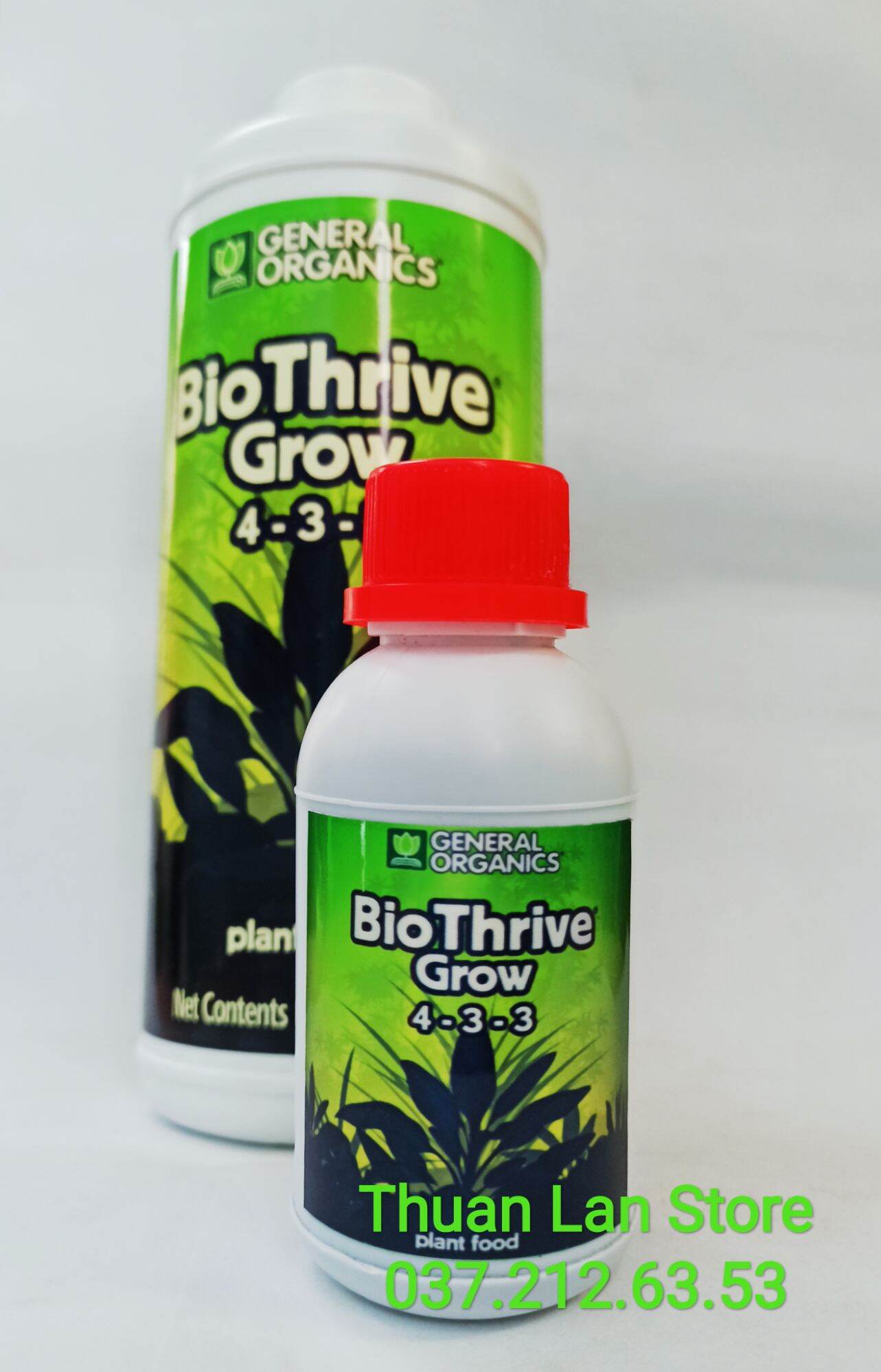 Chiết lẻ phân bón hữu cơ biothrive grow 4-3-3 nhập mỹ 100ml