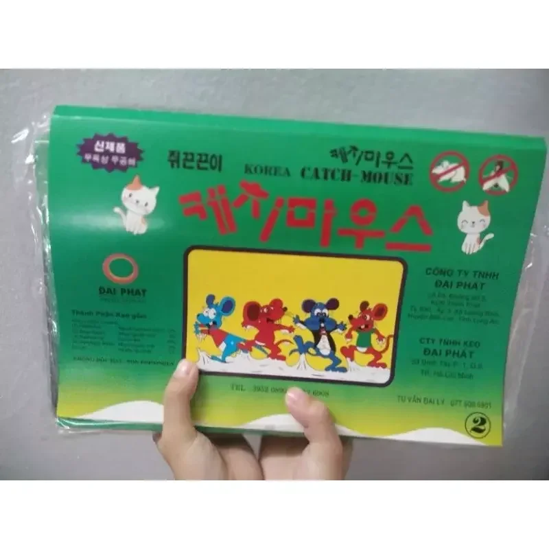 Keo bẫy chuột, keo dính chuột Hàn Quốc, kt khi mở 26x34cm
