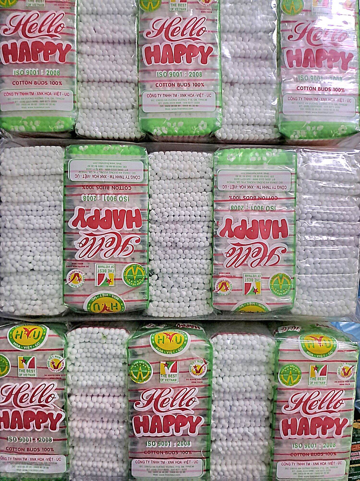 Lốc 12 gói tăm bông