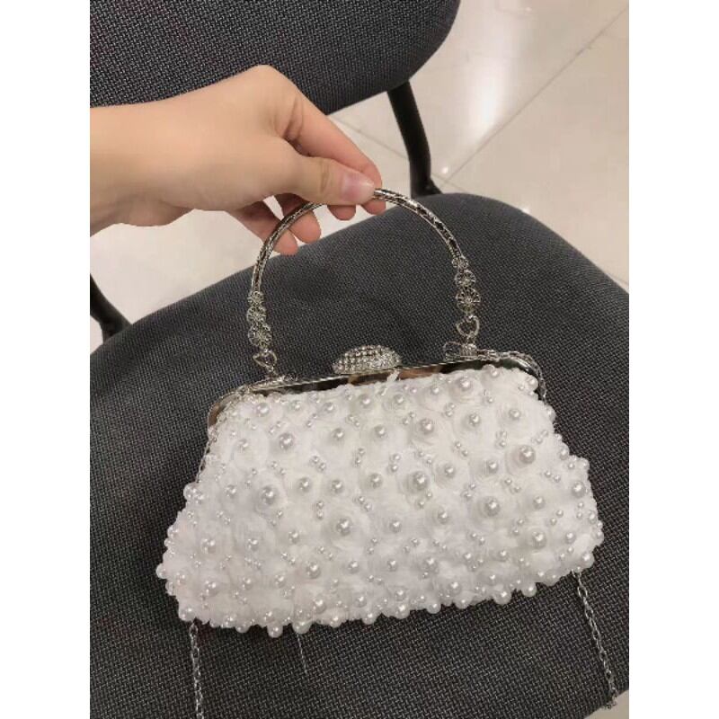 Túi clutch dự tiệc đính đá cao cấp