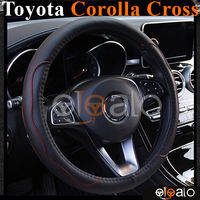 Bọc vô lăng xe ô tô Toyota Corolla Cross Da PU CAO CẤP - OTOALO
