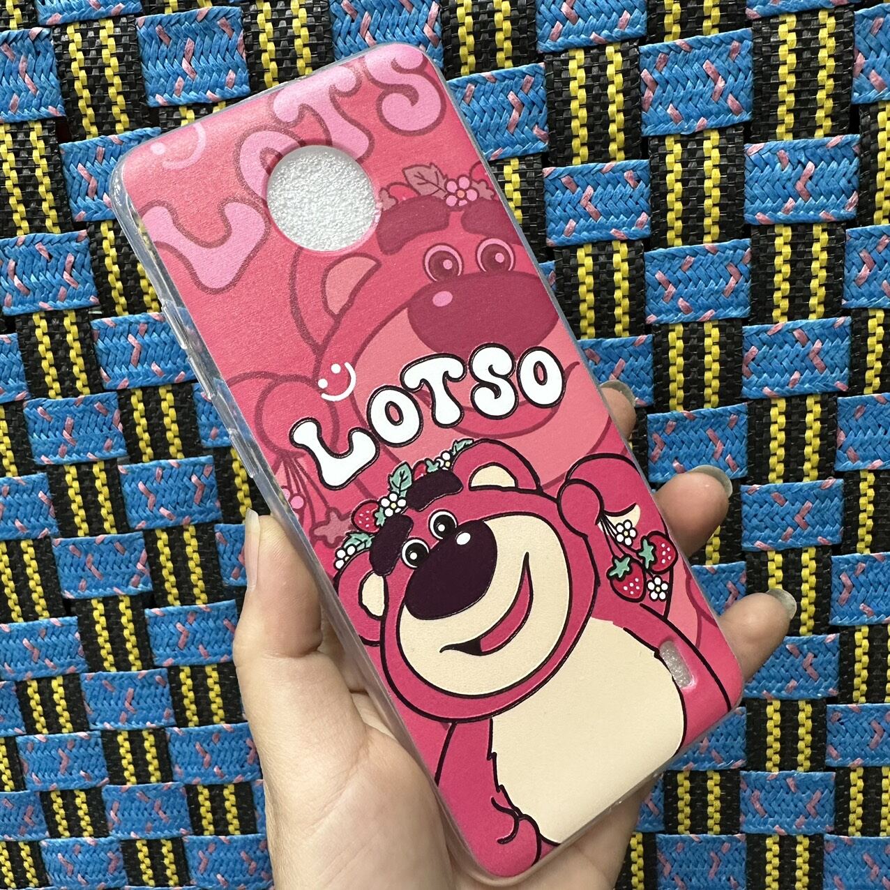 Case ốp lưng Nokia C10 C20 C30 dẻo gấu dâu lotso siêu dễ thương