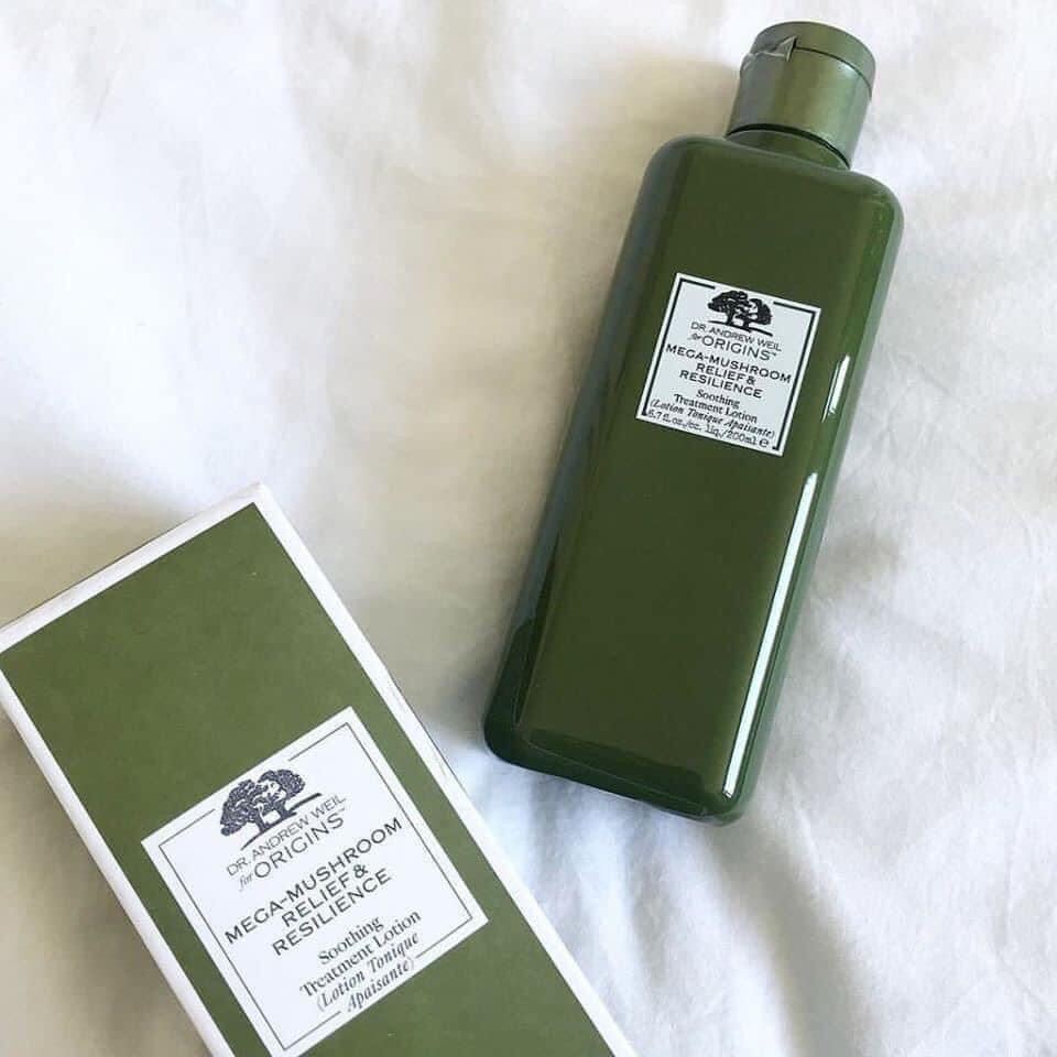 [ORIGINS] [Có sẵn, 200ml] Toner nấm Origins Dr. Andrew Weil Mega Mushroom Skin Relief Soothing Treat